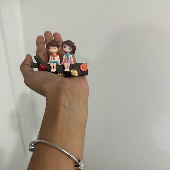 Wall hanging with ornaments and key chain - Picture 5 of 8